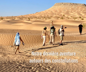 Marches bien être Osmose Consultants dans le désert